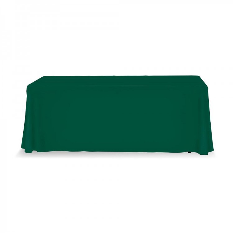 Green Color Table Throw Blank (No Print)